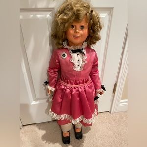 Vintage Shirley Temple Doll Miss Little Colonel 35”